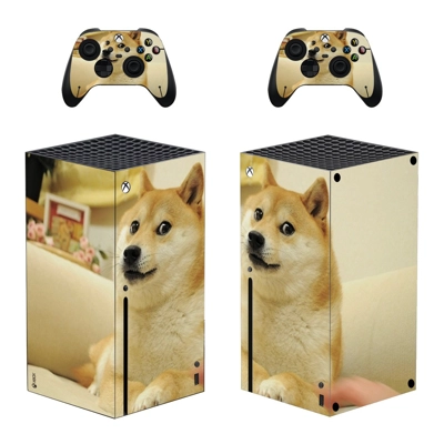 Wolf decal skin for Xbox Series X Console and 2 Controllers Wolf decal skin for Xbox Series X Console and 2 Controllers