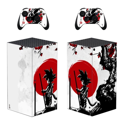 Dragon Ball decal skin for Xbox Series X Console and 2 Con.. Dragon Ball decal skin for Xbox Series X Console and 2 Con..