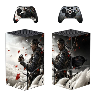 Ghost of Tsushima decal skin for Xbox Series X Console and.. Ghost of Tsushima decal skin for Xbox Series X Console and..