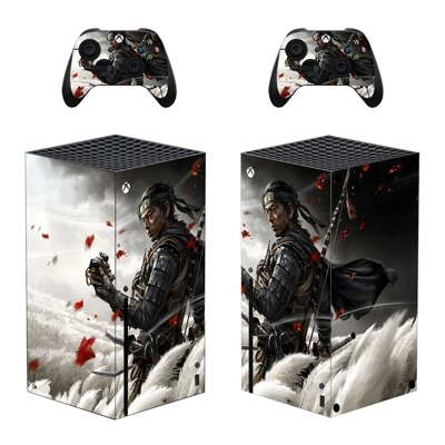 Ghost of Tsushima decal skin for Xbox Series X Console and.. Ghost of Tsushima decal skin for Xbox Series X Console and..