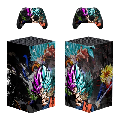 Dragon Ball decal skin for Xbox Series X Console and 2 Con.. Dragon Ball decal skin for Xbox Series X Console and 2 Con..