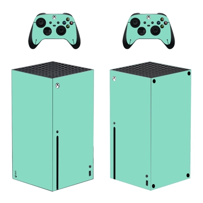 Plain Texture decal skin for Xbox Series X Console and 2 Controllers