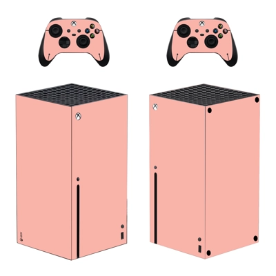 Plain Texture decal skin for Xbox Series X Console and 2 Controllers