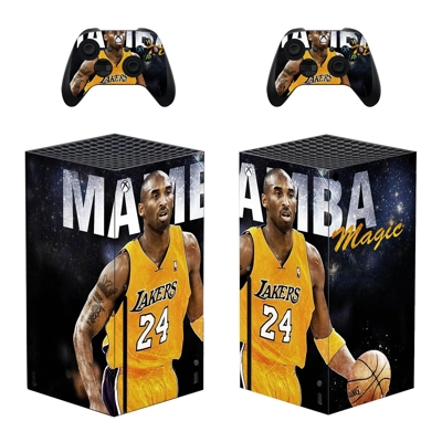 Kobe Bryant decal skin for Xbox Series X Console and 2 Controllers
