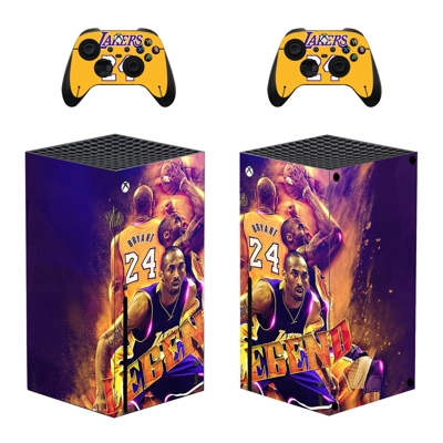 Kobe Bryant decal skin for Xbox Series X Console and 2 Controllers