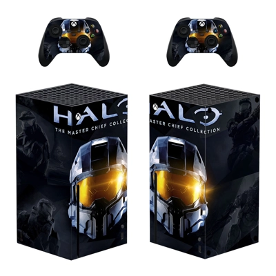 Halo 5 decal skin for Xbox Series X Console and 2 Controll.. Halo 5 decal skin for Xbox Series X Console and 2 Controll..