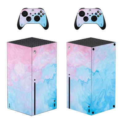 Furry Texture decal skin for Xbox Series X Console and 2 Controllers