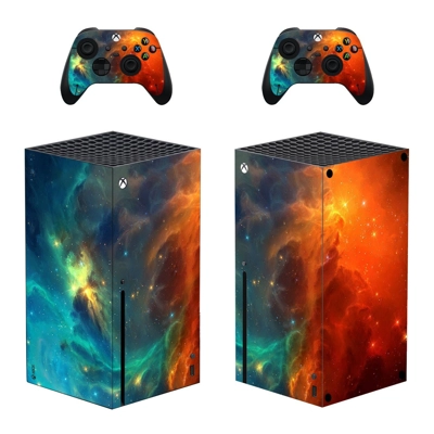 Galaxy View decal skin for Xbox Series X Console and 2 Con.. Galaxy View decal skin for Xbox Series X Console and 2 Con..