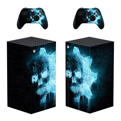 Gears 5 decal skin for Xbox Series X Console and 2 Control.. Gears 5 decal skin for Xbox Series X Console and 2 Control..