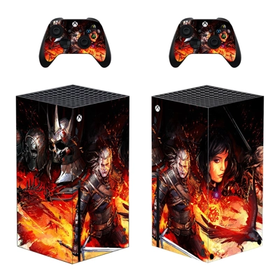 The Witcher decal skin for Xbox Series X Console and 2 Con.. The Witcher decal skin for Xbox Series X Console and 2 Con..
