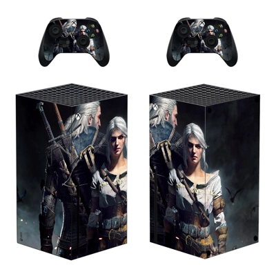 The Witcher decal skin for Xbox Series X Console and 2 Controllers