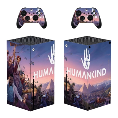 Humankind decal skin for Xbox Series X Console and 2 Contr.. Humankind decal skin for Xbox Series X Console and 2 Contr..