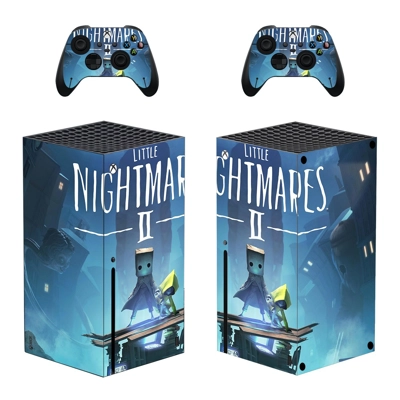 Little Nightmares 2 decal skin for Xbox Series X Console and 2 Controllers