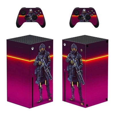 Cyberpunk 2077 decal skin for Xbox Series X Console and 2 .. Cyberpunk 2077 decal skin for Xbox Series X Console and 2 ..