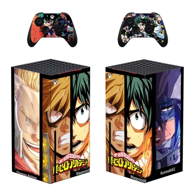 My Hero Academy decal skin for Xbox Series X Console and 2.. My Hero Academy decal skin for Xbox Series X Console and 2..