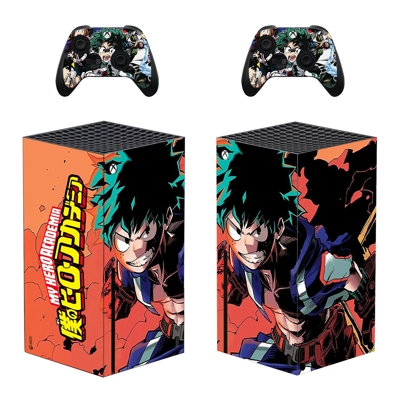 My Hero Academy decal skin for Xbox Series X Console and 2.. My Hero Academy decal skin for Xbox Series X Console and 2..
