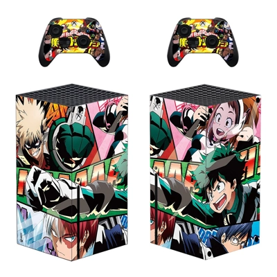 My Hero Academy decal skin for Xbox Series X Console and 2.. My Hero Academy decal skin for Xbox Series X Console and 2..