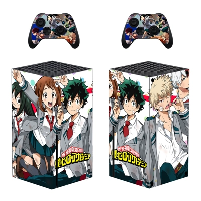 My Hero Academy decal skin for Xbox Series X Console and 2.. My Hero Academy decal skin for Xbox Series X Console and 2..