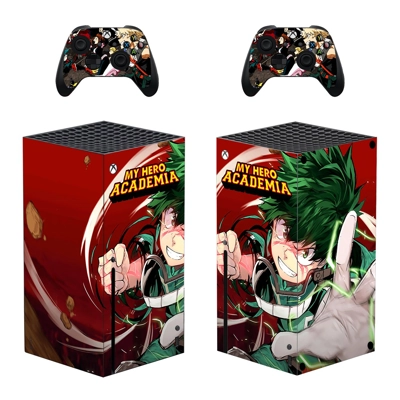 My Hero Academy decal skin for Xbox Series X Console and 2.. My Hero Academy decal skin for Xbox Series X Console and 2..