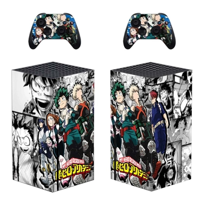 My Hero Academy decal skin for Xbox Series X Console and 2.. My Hero Academy decal skin for Xbox Series X Console and 2..