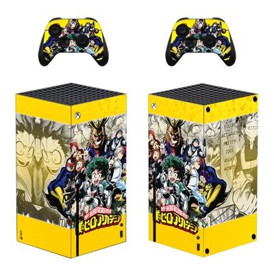 My Hero Academy decal skin for Xbox Series X Console and 2 Controllers