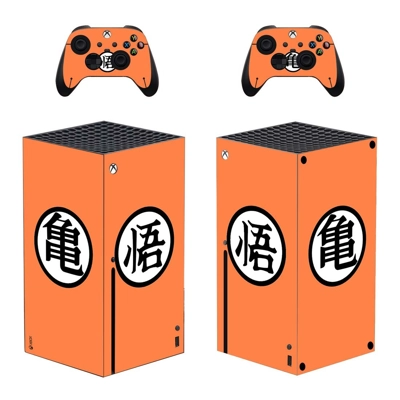 Dragon Ball decal skin for Xbox Series X Console and 2 Con.. Dragon Ball decal skin for Xbox Series X Console and 2 Con..