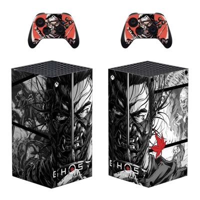 Ghost of Tsushima decal skin for Xbox Series X Console and.. Ghost of Tsushima decal skin for Xbox Series X Console and..