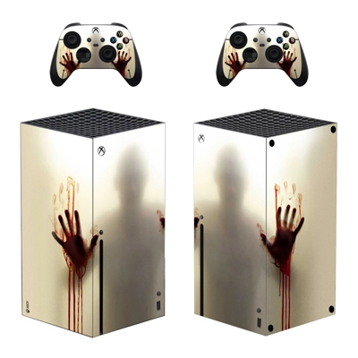 Walking Dead decal skin for Xbox Series X Console and 2 Co.. Walking Dead decal skin for Xbox Series X Console and 2 Co..