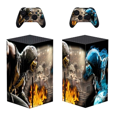 Mortal Kombat 11 decal skin for Xbox Series X Console and 2 Controllers