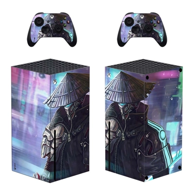 Cyberpunk 2077 decal skin for Xbox Series X Console and 2 .. Cyberpunk 2077 decal skin for Xbox Series X Console and 2 ..