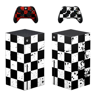 Chess Texture decal skin for Xbox Series X Console and 2 C.. Chess Texture decal skin for Xbox Series X Console and 2 C..