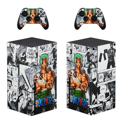 One Piece decal skin for Xbox Series X Console and 2 Contr.. One Piece decal skin for Xbox Series X Console and 2 Contr..