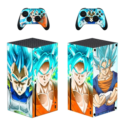 Dragon Ball decal skin for Xbox Series X Console and 2 Con.. Dragon Ball decal skin for Xbox Series X Console and 2 Con..