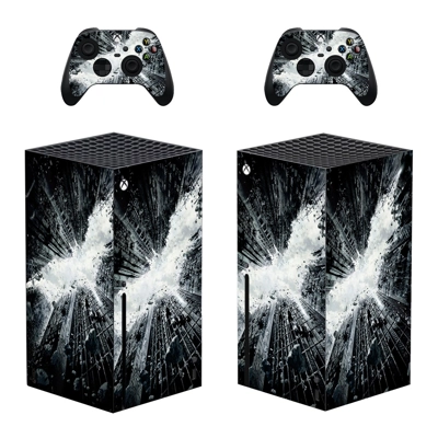 Batman decal skin for Xbox Series X Console and 2 Controll.. Batman decal skin for Xbox Series X Console and 2 Controll..