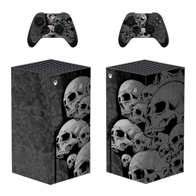 Skull Texture decal skin for Xbox Series X Console and 2 C.. Skull Texture decal skin for Xbox Series X Console and 2 C..