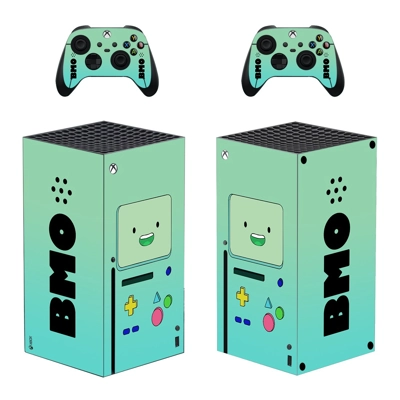Robot Texture decal skin for Xbox Series X Console and 2 Controllers