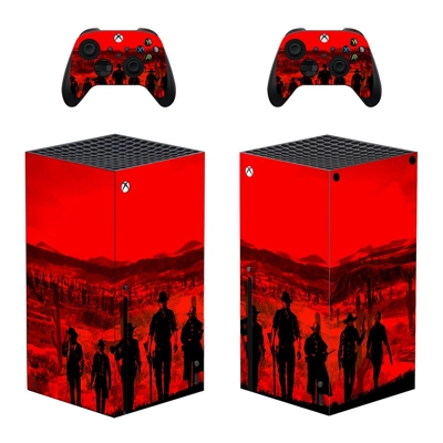 Red Dead Redemption 2 decal skin for Xbox Series X Console.. Red Dead Redemption 2 decal skin for Xbox Series X Console..