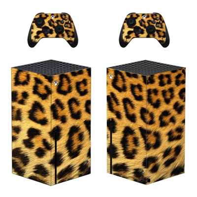 Leopard Skin decal skin for Xbox Series X Console and 2 Co.. Leopard Skin decal skin for Xbox Series X Console and 2 Co..