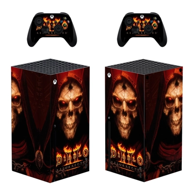 Diablo 2 Resurrected decal skin for Xbox Series X Console .. Diablo 2 Resurrected decal skin for Xbox Series X Console ..