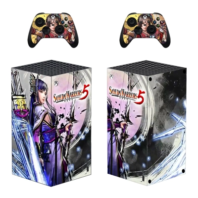 Samurai Warriors 5 decal skin for Xbox Series X Console an.. Samurai Warriors 5 decal skin for Xbox Series X Console an..