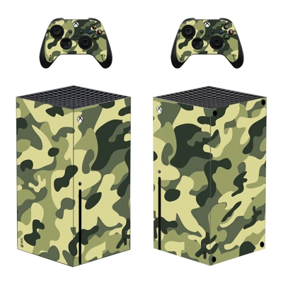 Camouflage decal skin for Xbox Series X Console and 2 Cont.. Camouflage decal skin for Xbox Series X Console and 2 Cont..