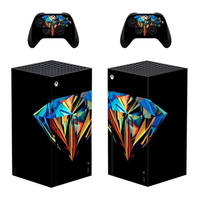 Diamond Texture decal skin for Xbox Series X Console and 2.. Diamond Texture decal skin for Xbox Series X Console and 2..
