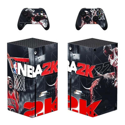 NBA 2K22 decal skin for Xbox Series X Console and 2 Contro.. NBA 2K22 decal skin for Xbox Series X Console and 2 Contro..