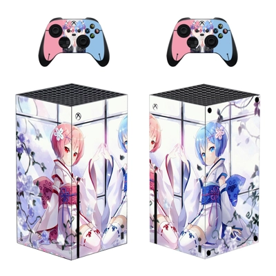 Date A Live decal skin for Xbox Series X Console and 2 Con.. Date A Live decal skin for Xbox Series X Console and 2 Con..