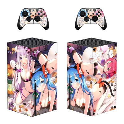 Date A Live decal skin for Xbox Series X Console and 2 Con.. Date A Live decal skin for Xbox Series X Console and 2 Con..