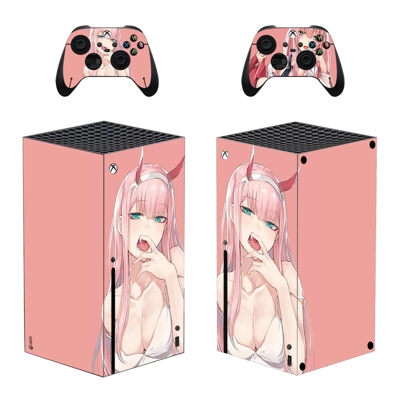 Anime decal skin for Xbox Series X Console and 2 Controllers Anime decal skin for Xbox Series X Console and 2 Controllers