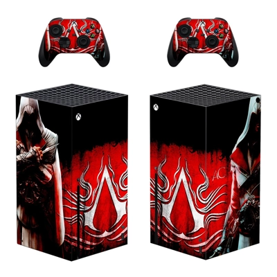 Assassin's Creed decal skin for Xbox Series X Console and .. Assassin's Creed decal skin for Xbox Series X Console and ..