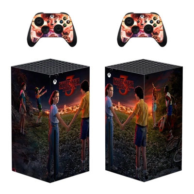 Stranger Things decal skin for Xbox Series X Console and 2.. Stranger Things decal skin for Xbox Series X Console and 2..