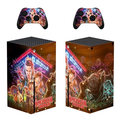 Stranger Things decal skin for Xbox Series X Console and 2 Controllers