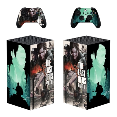 The Last of us 2 decal skin for Xbox Series X Console and .. The Last of us 2 decal skin for Xbox Series X Console and ..